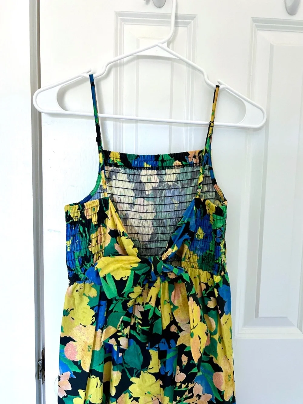 Topshop Floral Smock Dress Size Small - Picture 6 of 6